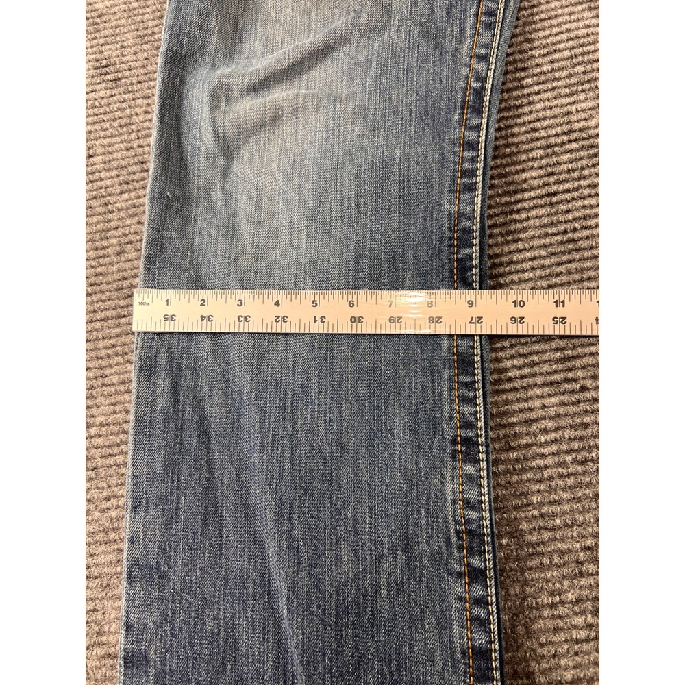 Ariat M-Series Mens Jeans 34x34 Blue Medium Wash Straight Leg Denim - Picture 5 of 13